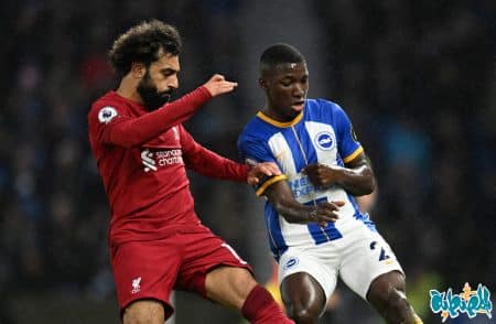 أهداف مباراة برايتون وليفربول