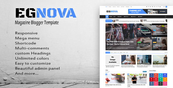 قالب Egnova