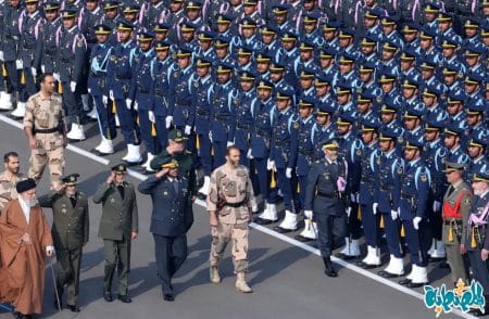 ترتيب الجيش الإيراني
