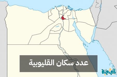 عدد سكان محافظة القليوبية